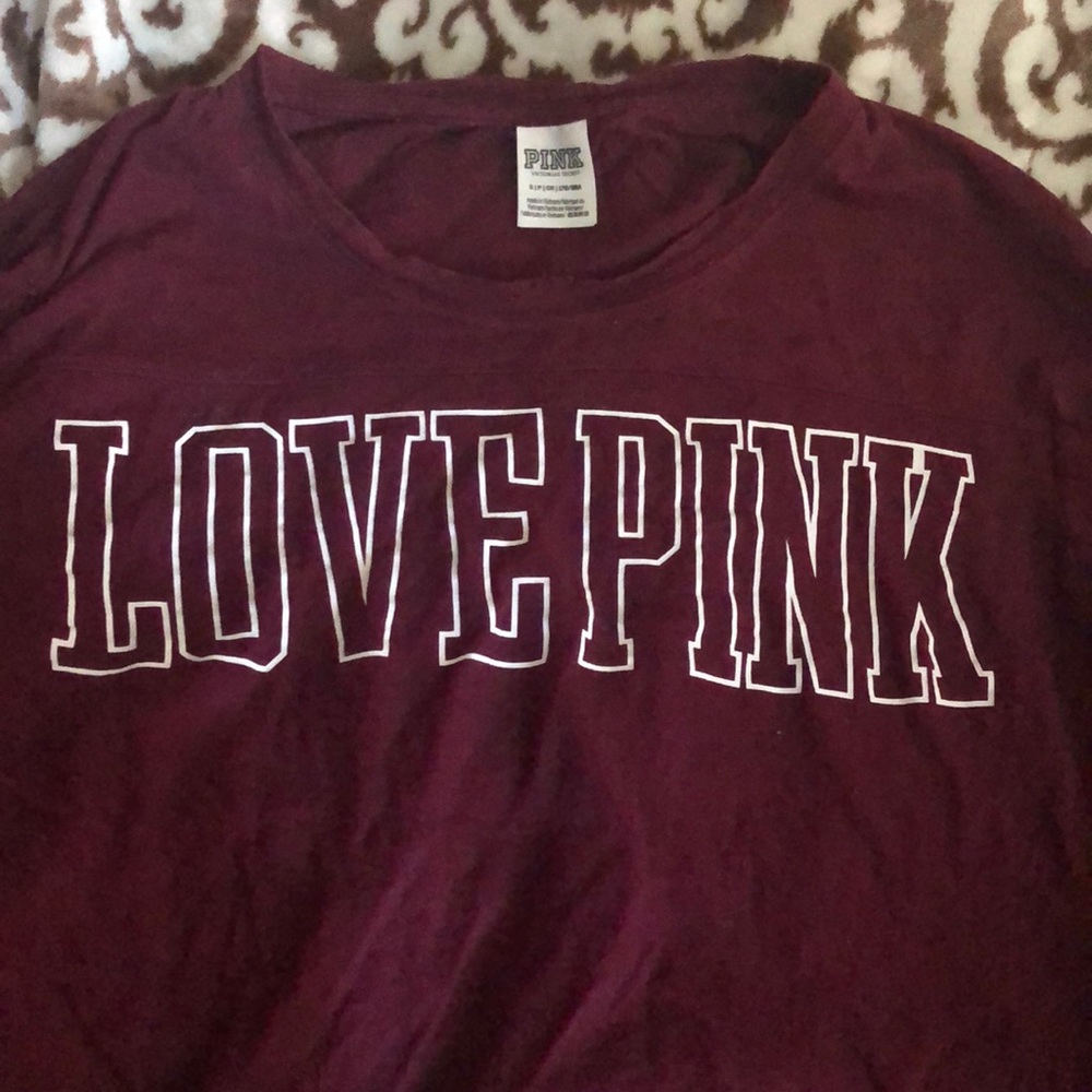 PINK cotton crop top